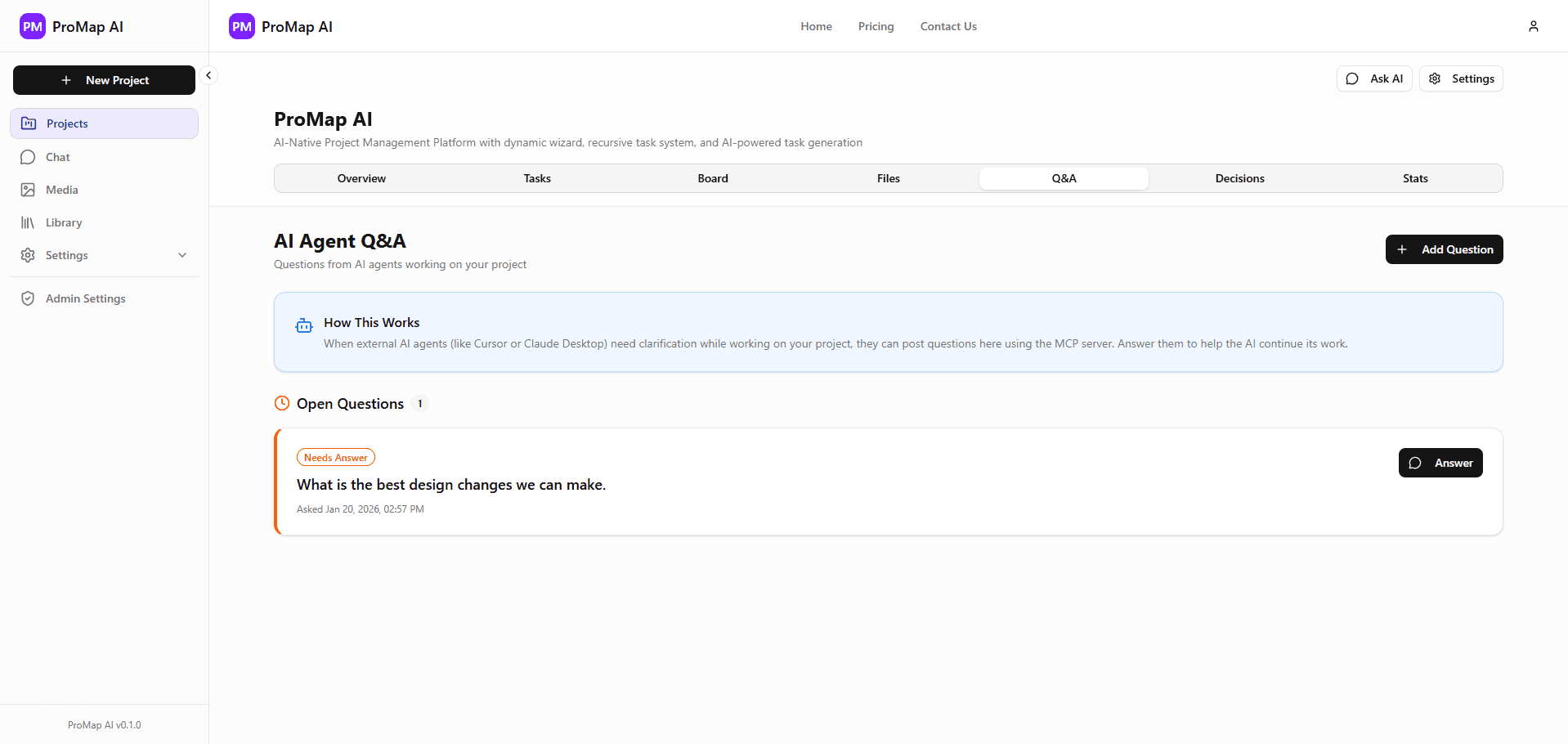 QA & Decisions Engine